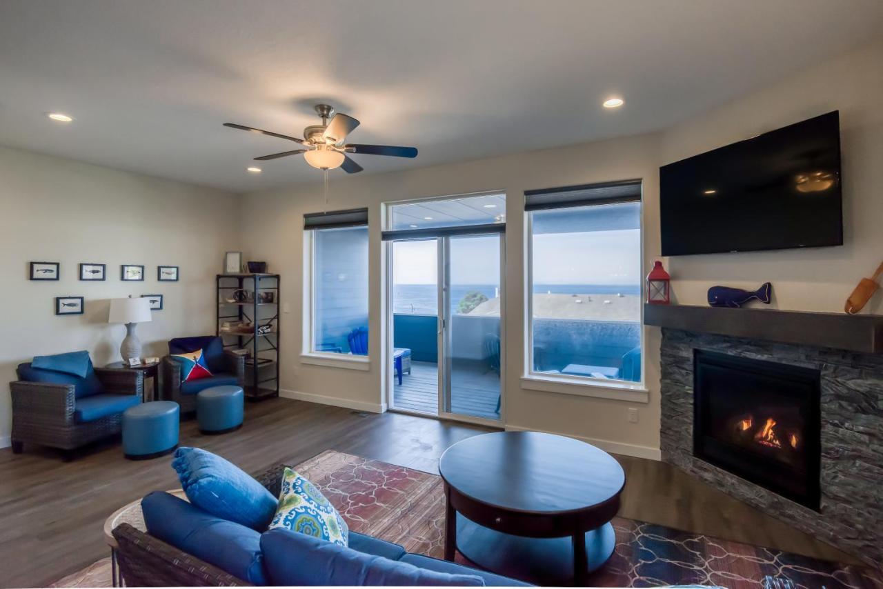Oceanview Townhome - Pet Friendly - Sleeps 6 - King Depoe Bay Exterior foto
